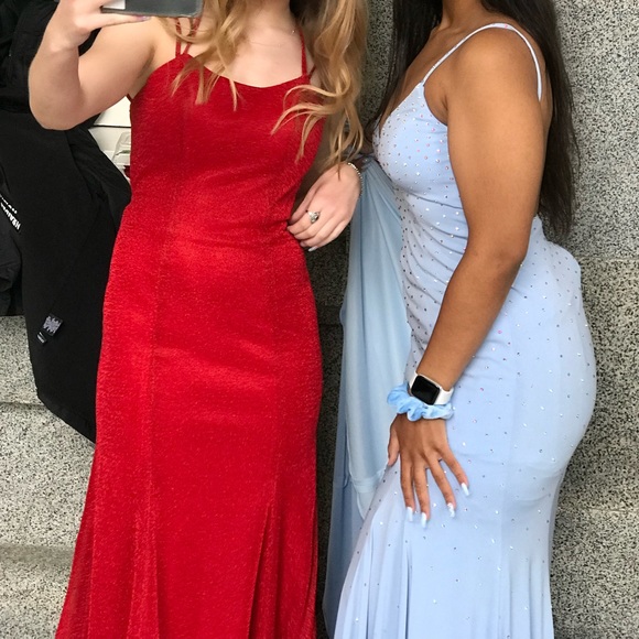 Light blue Jovani dress - Picture 2 of 4